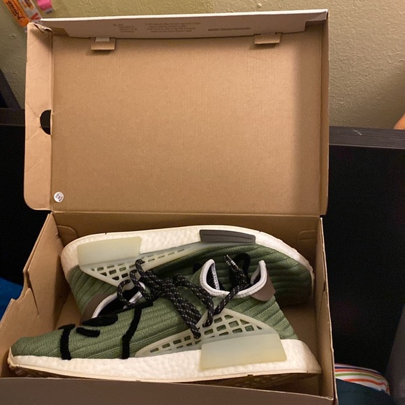 Adidas Hu NMD | green | size 11 - Picture 2 of 4